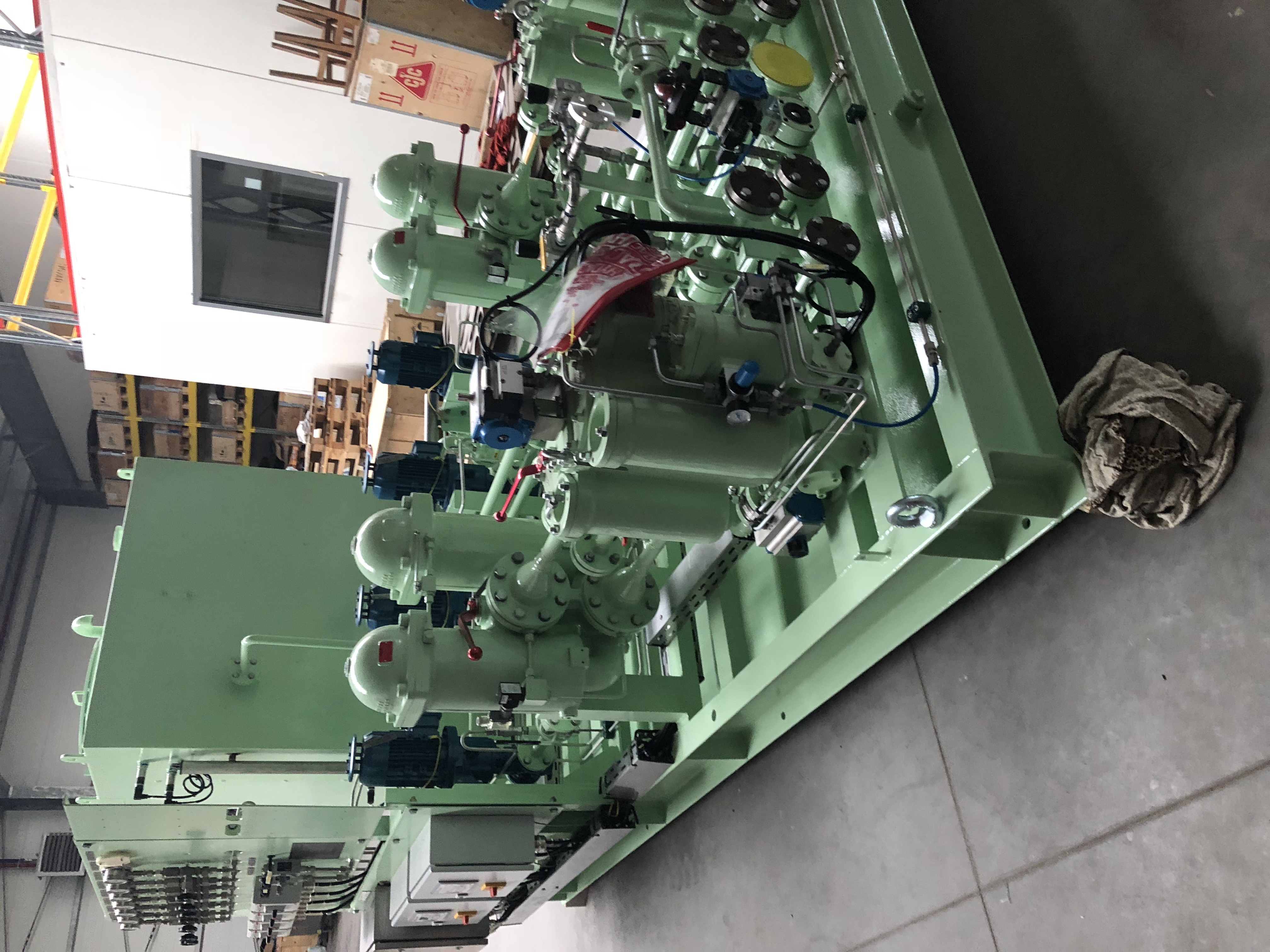 Modułowe ramy dla elektrowni