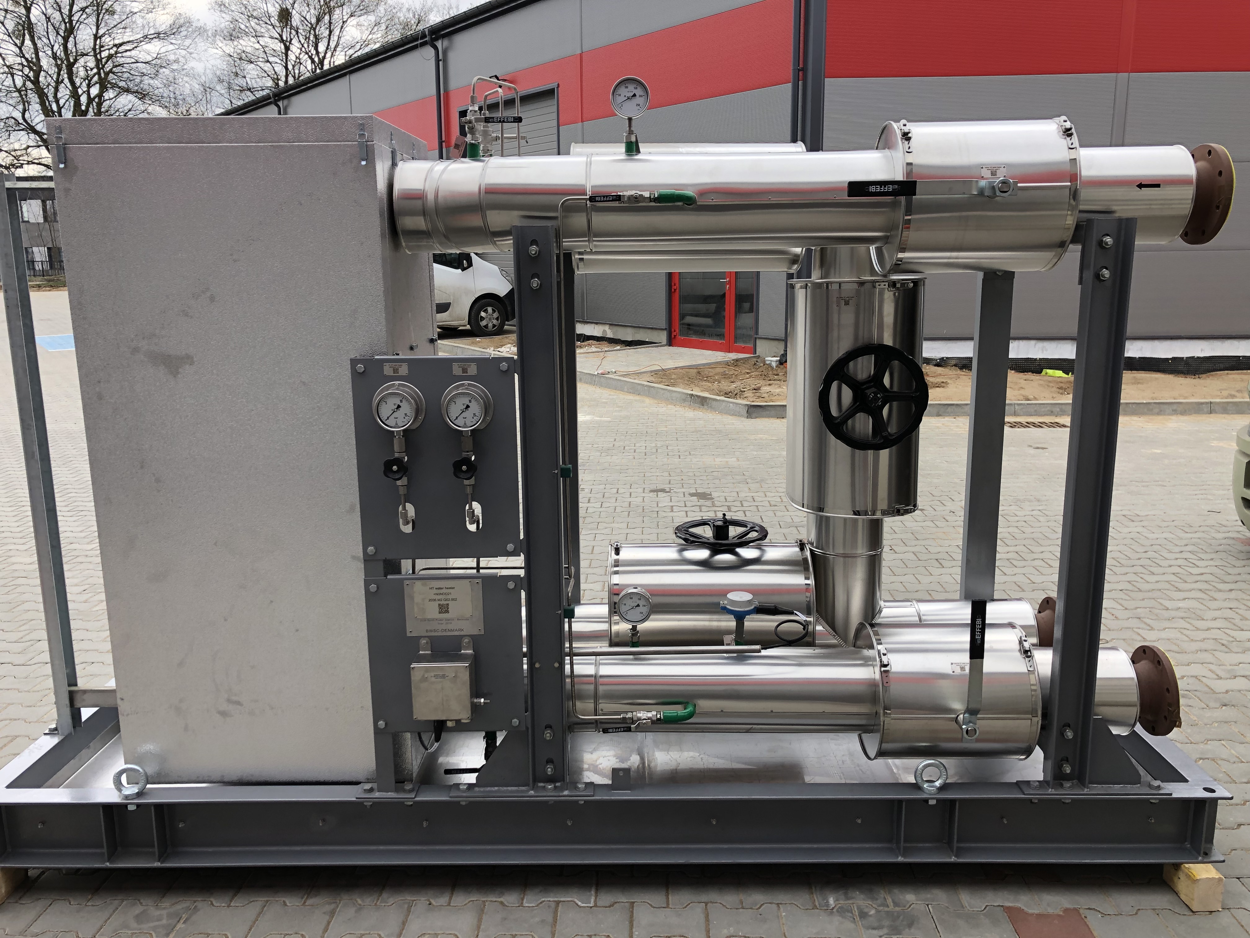 Modułowe ramy dla elektrowni